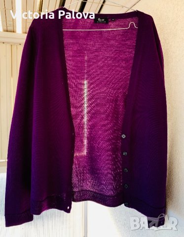 Жилетка цвят вива маджента MADE WITH LOVE , снимка 2 - Жилетки - 39619068