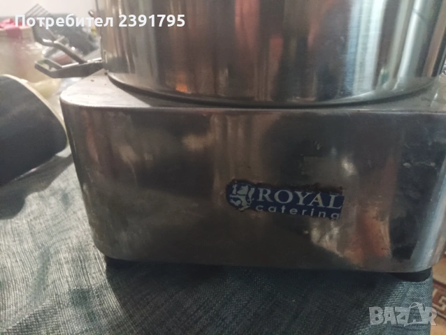 Кутер/резачка за месо и зеленчуци  Royal Catering RCKC-6000 , снимка 7 - Съдове за готвене - 53283868