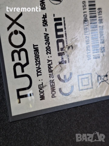 подсветка от дисплей VES315WNGL-2D-N52 от Телевизор Turbo-X модел TXV-3250SMT, снимка 4 - Части и Платки - 50533139