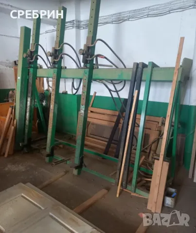 Вертикална преса хидравлична с работна дължина 2800 мм и височина 2500 мм,