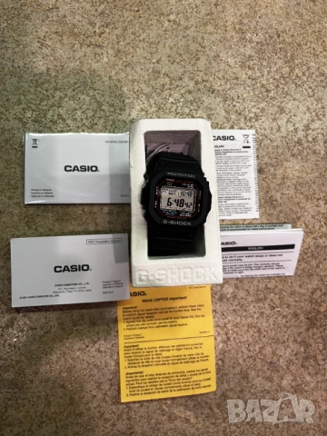 Часовник Casio G-Shock - GW-M5610U-1E Оригинален чисто нов., снимка 5 - Други - 53567243