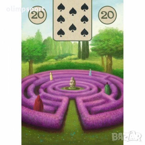карти оракул LOSCARABEO PAGAN LENORMAND ORACLE нови   , снимка 6 - Карти за игра - 35873682