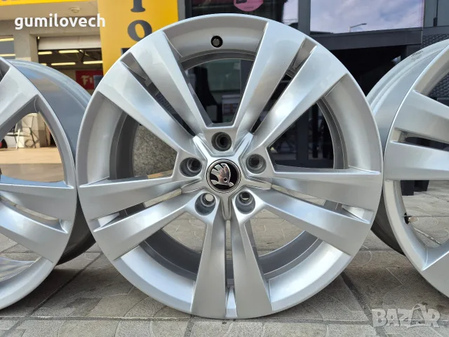 Оригинални Джанти Шкода Karoq 18 цола 5×112, снимка 8 - Гуми и джанти - 56260442