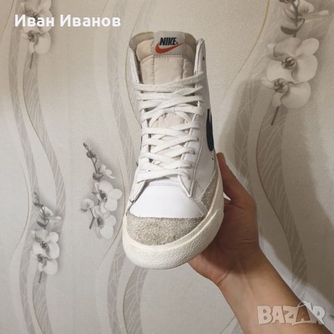 кецове/ маратонки  NIKE BLAZER MID '77 OG QS  номер 42-42,5, снимка 16 - Маратонки - 40727353