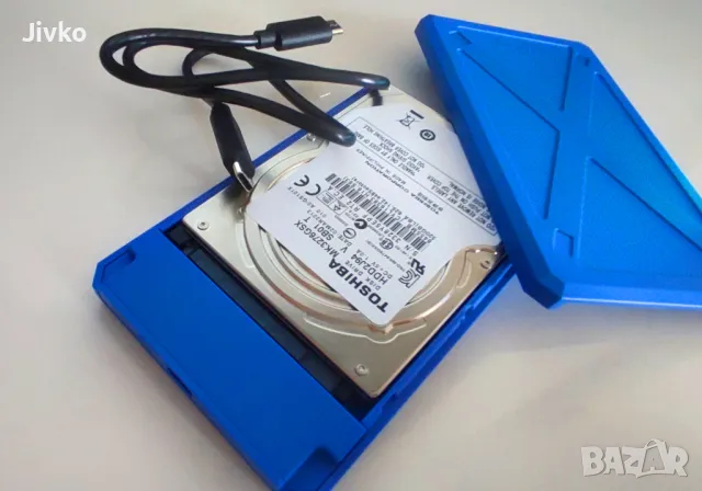преносим HDD 320gb на 0h работа и 100% здраве 60 лв., снимка 3 - Външни хард дискове - 49324333