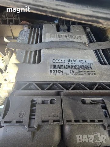 Компютър двигател ECU AUDI A6 (4F,C6) 3.0L TDI 225kc. 0281011569 / 4F0907401A, снимка 2 - Части - 55949383