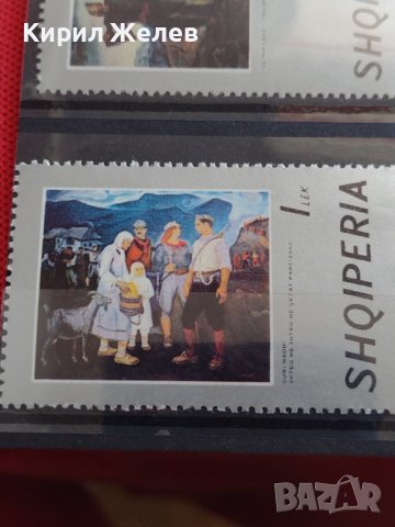 Пощенски марки чиста серия без печат Изкуство поща Албания за КОЛЕКЦИЯ 38170, снимка 5 - Филателия - 40773341