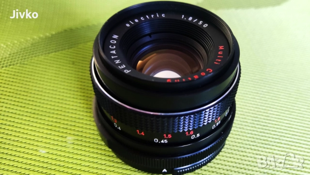 m42 Pentacon 50/1.8, снимка 3 - Обективи и филтри - 52986018