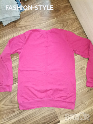 Миньонитее, дамска розова блуза, снимка 4 - Блузи с дълъг ръкав и пуловери - 36278325