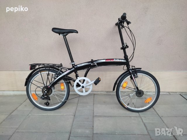 Продавам колела внос от Германия двойно сгъваем велосипед  BLACK PRO BIKE 20 цола