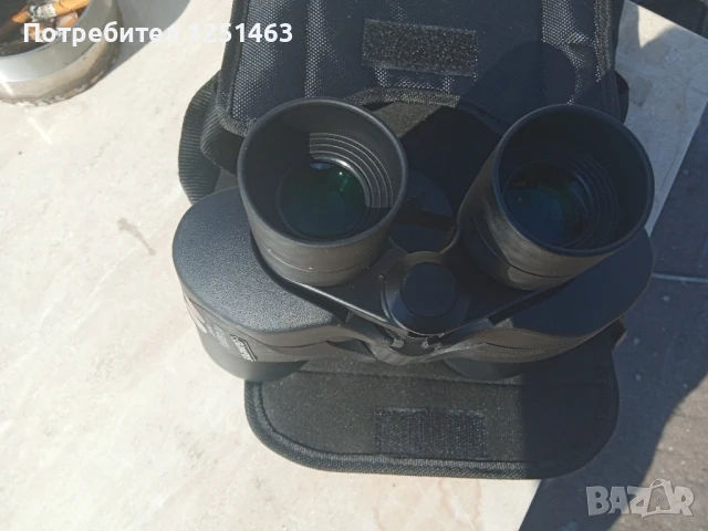 Бинокъл -OLYMPUS 10×50, снимка 4 - Екипировка - 50839043
