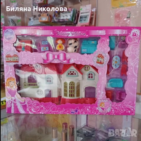 Къщичка за кукли Funny House, снимка 3 - Кукли - 52404018