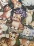 🐱 Колекционна порцеланова чиния Kahla – „Heiteres Finale mit der Katzenschar“, 1997 г., снимка 3