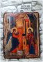 Икона Благовещение, Богородица и Архангел Гавраил 24/18 см, снимка 1 - Икони - 44162311