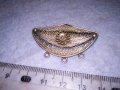 ПОСРЕБРЕНА СТАРИННА ФИЛИГРАННА БРОШКА от СТОМАНА РЪЧНА РЯДКА МАЙСТОРСКА ИЗРАБОТКА 36545, снимка 6