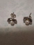 сребърни обеци с камъни, снимка 6