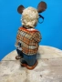 Стара Японска ламаринена играчка мишка с ключе., снимка 3
