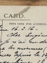 Пощенска ретро картичка.1915 г. Англия. Момиче с огледало., снимка 5
