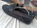 мъжки мокасини BATA® original, 41 - 42, естествена кожа, естествен велур , снимка 4