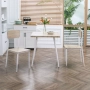 HOMCOM Комплект за хранене от 3 части, маса за хранене с 2 стола, снимка 6