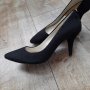 Намалена цена 46лв н.38/us7 1/2М Michael Kors MK-FLEX mid pump suede black court, снимка 16