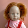 Колекционерска кукла Brigitte Paetsch Zapf Creation 2001 48 см, снимка 8