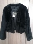 Сако изкуствена кожа, черно с етикет, снимка 1