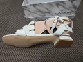 Нови бели сандали номер 41, снимка 5