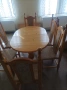 Трапезна разтегателна  маса + 6 стола, снимка 2