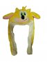 Шапка Sonic, Светеща, Плюшена, Жълта, снимка 1 - Шапки, шалове и ръкавици - 39038883