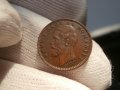 Рядка румънска монета 1 бан 1900 , снимка 1 - Нумизматика и бонистика - 41877362