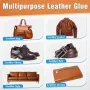 Ново Лепило за кожени изделия – екстра здраво, многофункционално 60мл, снимка 5