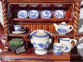 Royal Doulton Blue Willow колекционерски чайник Paul Cardew, снимка 6