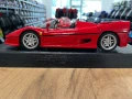 Рядък модел метална колекционерска количка FERRARI F50 CABRIO 1:18, снимка 4
