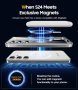 Нов Samsung S24 MagSafe Кейс - 10FT Удароустойчив, Прозрачен, Стилен, снимка 2