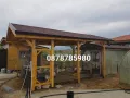 Дървени навеси Изграждане на покриви дървени тераси , снимка 2