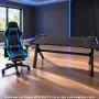 Комплект геймърско бюро с LED осветление и аксесоари и геймърски стол с RGB LED осветление и дистанц, снимка 2