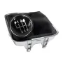 Топка за скоростен лост с маншон съвместима с VW  Seat с 6 скорости - черен конец, снимка 1