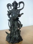Старинна бронзова статуетка, снимка 1