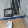 Мощен соларен прожектор Jortan 100/200W с отделен соларен панел, снимка 2