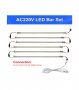 ТВЪРДА LED ЛЕНТА ЗА КУХНЕНСКИ ШКАФ НА 220V С PVC КОРПУС - код 2798, снимка 15