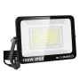 LED прожектор 100 W 10 000 LM 230 V с щепсел водоустойчив – студено бяло, снимка 1