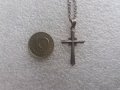 Православен сребърен кръст 925 с верижка!, снимка 4