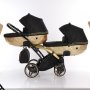 Бебешка количка Junama Mirror Satin Duo Slim 2в1, 3в1 НОВА, снимка 1 - Детски колички - 42081908