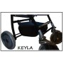Багажник за детска количка с  универсален захват - Модел KEYLA MINI DIAMONT PLUS с капак, снимка 6