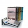 Алуминиева Стилна табакера кутия Слим Slim за тънки цигари мурати слим Murati slim gold , снимка 12