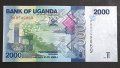Банкнота. Африка. Уганда. 2000 шилинга . 2021г. UNC., снимка 1