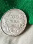 Българска царска сребърна монета 100 лева 1930 година цар Борис трети 53483, снимка 5