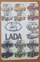 Метални табели с различни модели на ЛАДА, снимка 9