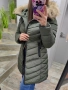 Дълго зимно яке с естествен косъм, снимка 5